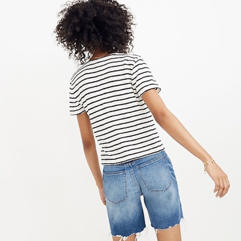 Madewell Texture And Thread Wrap Top - image 4